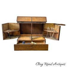 Antique oak apothecary for sale  Reading
