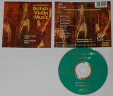 Contemporary British Violin Music. Andrew Long, Stewart Death  U.S. cd comprar usado  Enviando para Brazil