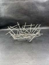 Usado, 2004 Alessi Fratelli Campana 18/10 aço inoxidável cesta de frutas arte tigela comprar usado Usado, 2004 Alessi Fratelli Campana 18/10 aço inoxidável cesta de frutas arte tigela comprar usado  Enviando para Brazil