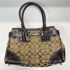 Coach signature brown for sale  Los Angeles