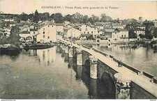 Confolens vieux pont usato  Spedire a Italy