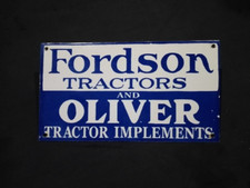 Porcelain fordson tractors d'occasion  Expédié en Belgium