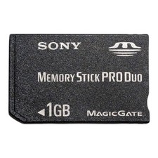 Cartão de memória Sony 1GB Memory Stick Pro Duo Magic Gate bom estado comprar usado  Enviando para Brazil