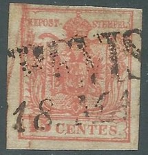 1850 lombardo veneto usato  Italia