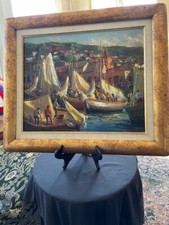 Signed impressionism nautical for sale  Lake Worth