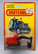 Używany, MATCHBOX nr 32- KOPARKA ATLAS, Made in England, nieotwarty blister na sprzedaż  PL