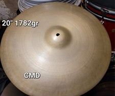 VINTAGE ZILDJIAN A 40S/50S SELO TRANS TRANSIÇÃO 20" PRATO DE PASSEIO 1782 GR COM VÍDEO, usado comprar usado  Enviando para Brazil