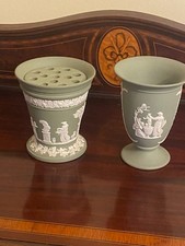 Two wedgwood green for sale  DARLINGTON