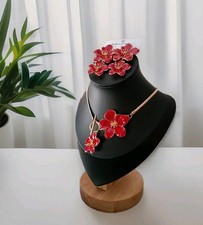 Schmuck set blume gebraucht kaufen  Frankfurt (Oder)