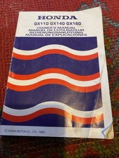 Honda factory owners for sale  BRIDGE OF ORCHY