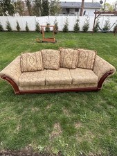 Seater couch wood for sale  Bay Shore