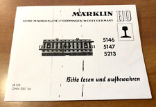 Märklin manual reference d'occasion  Expédié en Belgium