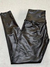 Black pleather faux for sale  Sitka