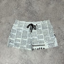 RARO Bermuda de Natação Suja John Galliano Vintage Arquivo Jornal Tamanho G comprar usado  Enviando para Brazil