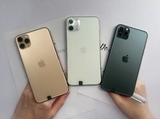 Apple iPhone 11 Pro Max - 64/256GB - ID facial colorido aleatório (desbloqueado) opcional, usado comprar usado  Enviando para Brazil