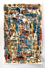 Peinture originale 50x32 d'occasion  Bonnieux