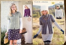 Sirdar knitting patterns for sale  WORTHING