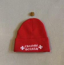 Gorro vermelho logotipo corações cromados, usado comprar usado  Enviando para Brazil