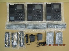 Lote de 3 x Novo Telefone IP Empresarial Polycom VVX 250 | 4 Linhas | Tela Colorida, usado comprar usado  Enviando para Brazil