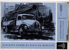Prospekt magirus deutz gebraucht kaufen  Neugersdorf