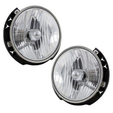 Faróis laterais de motorista e passageiro para Jeep Wrangler 2007-2017 halogênio com lâmpadas, usado comprar usado  Enviando para Brazil