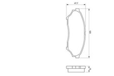 Bosch 0986424713 kit usato  Casapesenna
