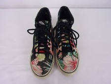 Tênis Vans de cano alto com cadarço TAMANHO: 4 DESIGN FLORAL VERMELHO/VERDE comprar usado  Enviando para Brazil