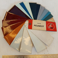 Tabella colori originale usato  Santena