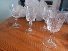 Lead crystal glasses for sale  TORQUAY