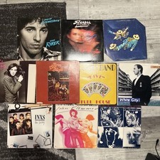 10 ROCK Vinyl Record LP Lot ROLLING STONES INXS Springsteen Traffic Eddie Money comprar usado  Enviando para Brazil