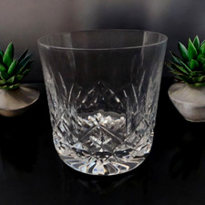💥 WATERFORD Cristal Assinado LISMORE ☆ 3 3/8" COPO DE UÍSQUE ANTIQUADO comprar usado  Enviando para Brazil