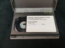 Private Parts 1997 Betacam SP Len Blum Cam A Special Treats Productions não testado comprar usado  Enviando para Brazil