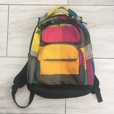 Mochila Hurley surf skate faculdade escola laptop bolso colorido comprar usado  Enviando para Brazil