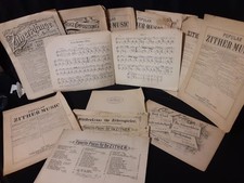 Zither sheet music for sale  Windsor