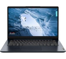 Notebook Windows 11 Lenovo IdeaPad 1 14" Intel CPU 4GB RAM 128 GB SSD, Azul comprar usado  Enviando para Brazil