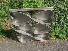 Panela de bolo de padaria comercial vintage para 6 bolos em forma de coração comprar usado  Enviando para Brazil