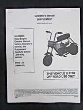 Manco mini bike for sale  Bremen