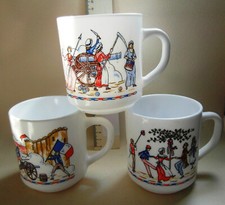 Lot mug bicentenaire d'occasion  Marguerittes