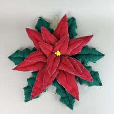 Vtg bucilla poinsettia for sale  Shipping to Ireland