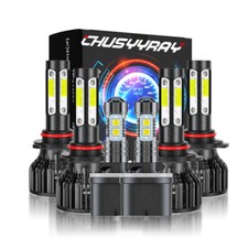 Kit branco para Nissan Titan 11 2012-2015 6X farol de LED Hi/Lo + lâmpadas de neblina comprar usado  Enviando para Brazil