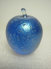 Iridescent glass paperweight for sale  PONTYPRIDD
