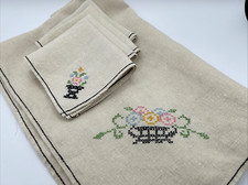 Vintage linen flax for sale  Indianola