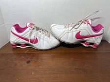 Tênis Nike Shox Junior Conundrum Branco/Rosa Quente Feminino 9.5 comprar usado  Enviando para Brazil