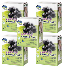 Aroniasaft bio 5x3 gebraucht kaufen  Schwarmstedt