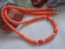 Lachsfarbene koralle kette gebraucht kaufen  Köln