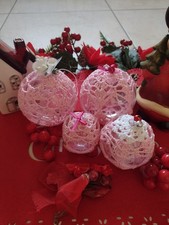 Palline natale artigianali usato  Ortona