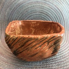 Square pottery bowl for sale  Forest City