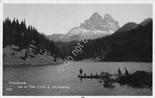 Cartolina postcard lavaredo usato  Milano