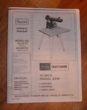 Sears craftsman inch for sale  West Islip
