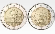 PRÉVENTE / PRESALE 2x 2€ UNC Luxembourg 2025 Schuman & Henri na sprzedaż  Wysyłka do Poland